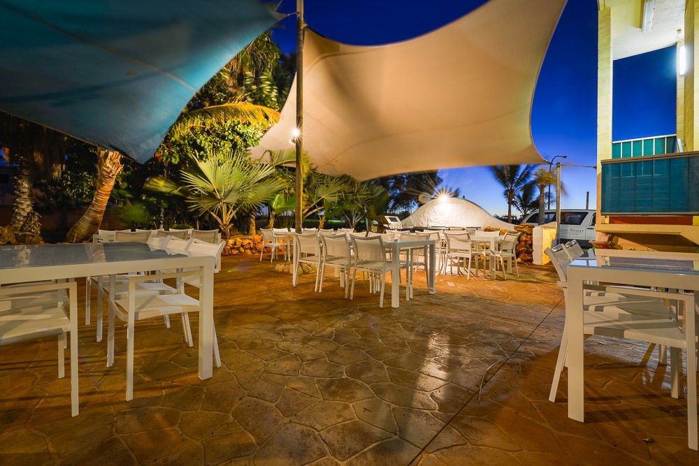 Sea Breeze Resort Exmouth Restaurang bild